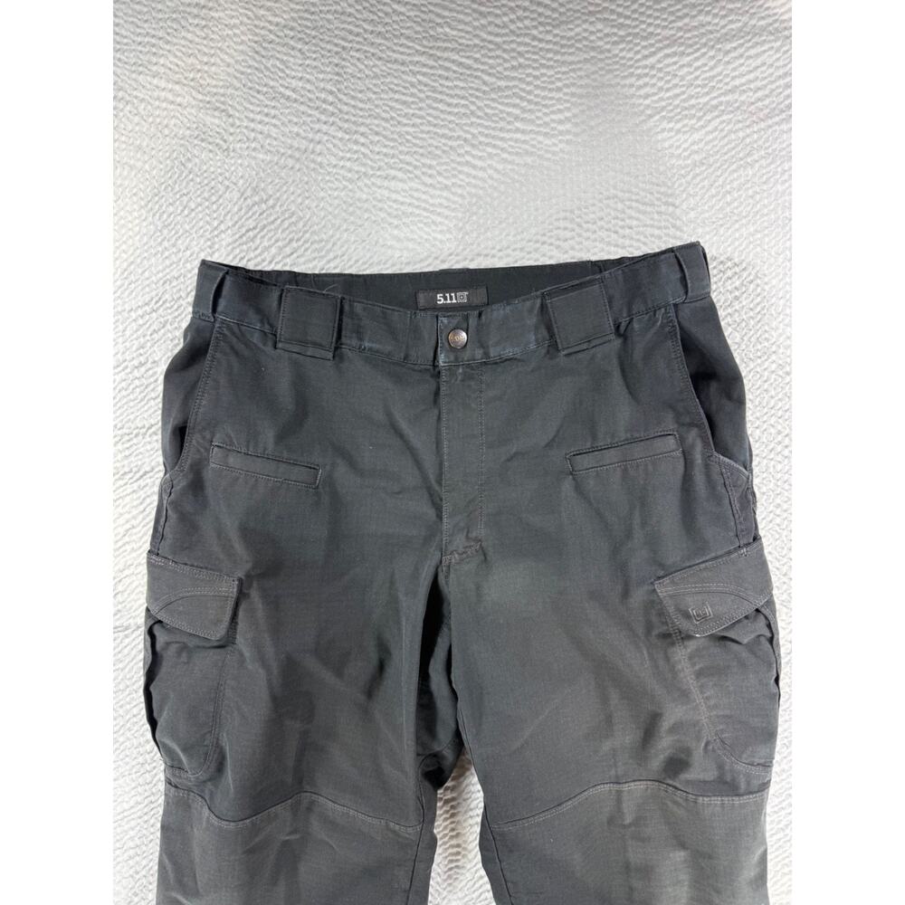511 Tactical Pants Mens 36x32 Black Stryke Stretch Hiking Outdoor Utility Cargo - Picture 2 of 9